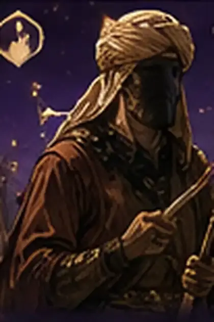 Ilustrasi faceless Abu Bakr al-Siddiq