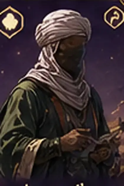 Ilustrasi faceless Abu Ubaydah ibn al-Jarrah