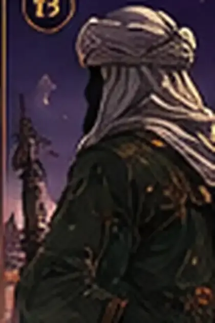Ilustrasi faceless al-Rabi' ibn Ziyad al-Harithi