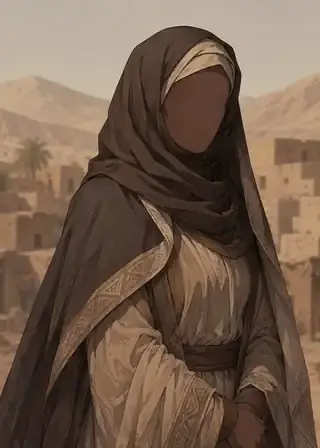 Ilustrasi faceless al-Shifa bint Abdullah