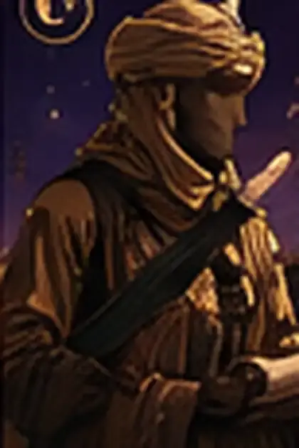 Ilustrasi faceless Asim ibn Thabit