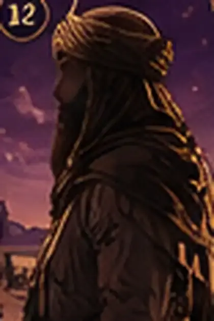 Ilustrasi faceless Fayruz al-Daylami