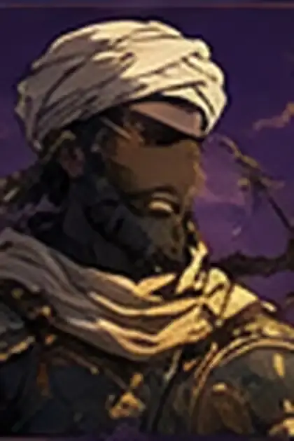 Ilustrasi faceless Hakim ibn Hizam