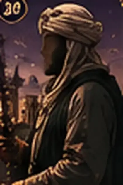 Ilustrasi faceless Mu'adh ibn Jabal