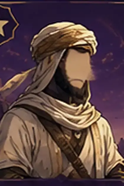 Ilustrasi faceless Sa'id ibn Zayd