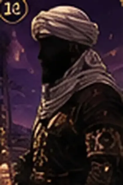 Ilustrasi faceless Salamah ibn Qays al-Ashja'i
