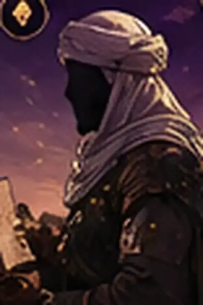 Ilustrasi faceless Suraqah ibn Malik
