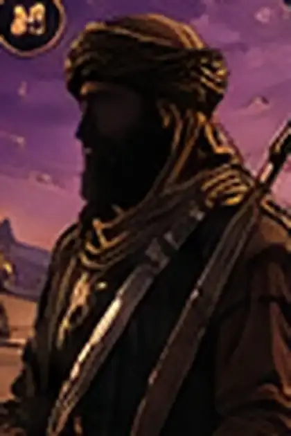 Ilustrasi faceless Thabit ibn Qays al-Ansari