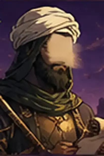Ilustrasi faceless Uqbah ibn Amir al-Juhani