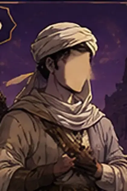 Ilustrasi faceless Usamah ibn Zayd