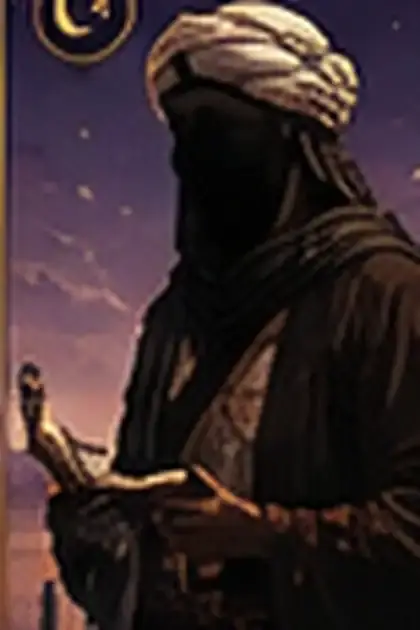 Ilustrasi faceless Utbah ibn Ghazwan