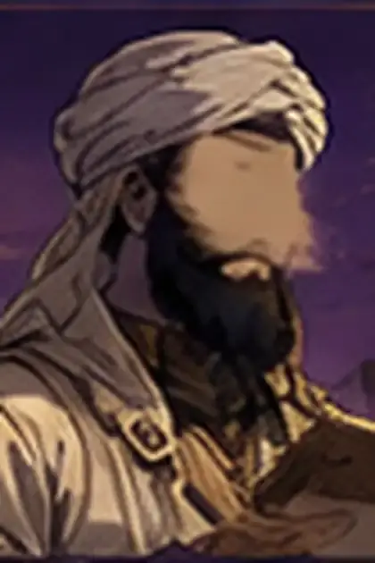 Ilustrasi faceless Zayd ibn Thabit al-Ansari